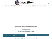 Tablet Screenshot of loavesandfishesswdetroit.org